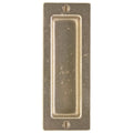 Pocket Door Lock Set with Rectangular Flush Pulls V30079