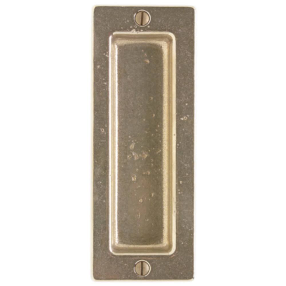Pocket Door Lock Set with Rectangular Flush Pulls V30079