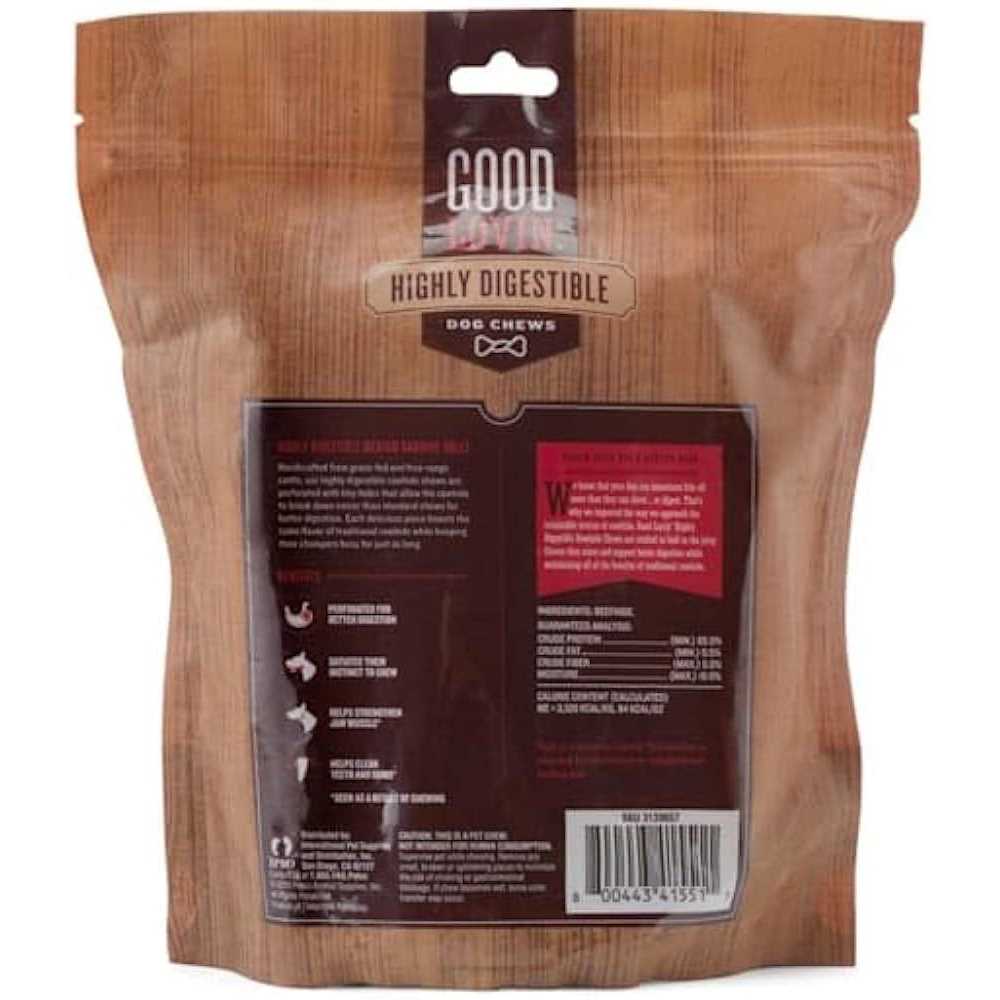 Highly Digestible Rawhide Rolls for Dogs J48710