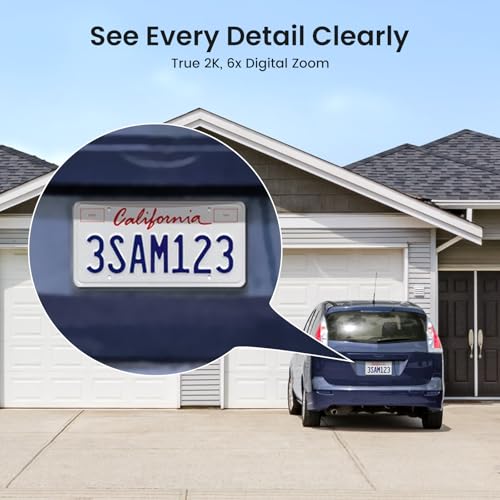 Solar Security Cameras Wireless Outdoor 2K QHD 4-Cam Kit L820715