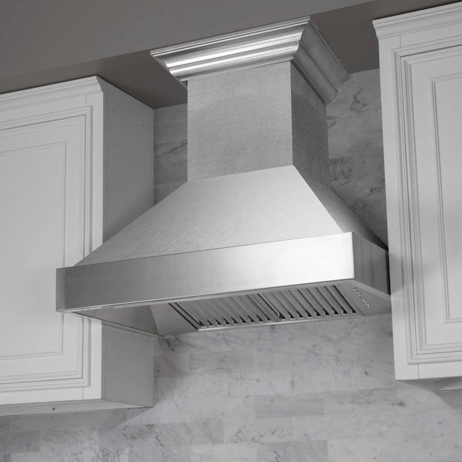 White Matte Range Hood Shell G1396