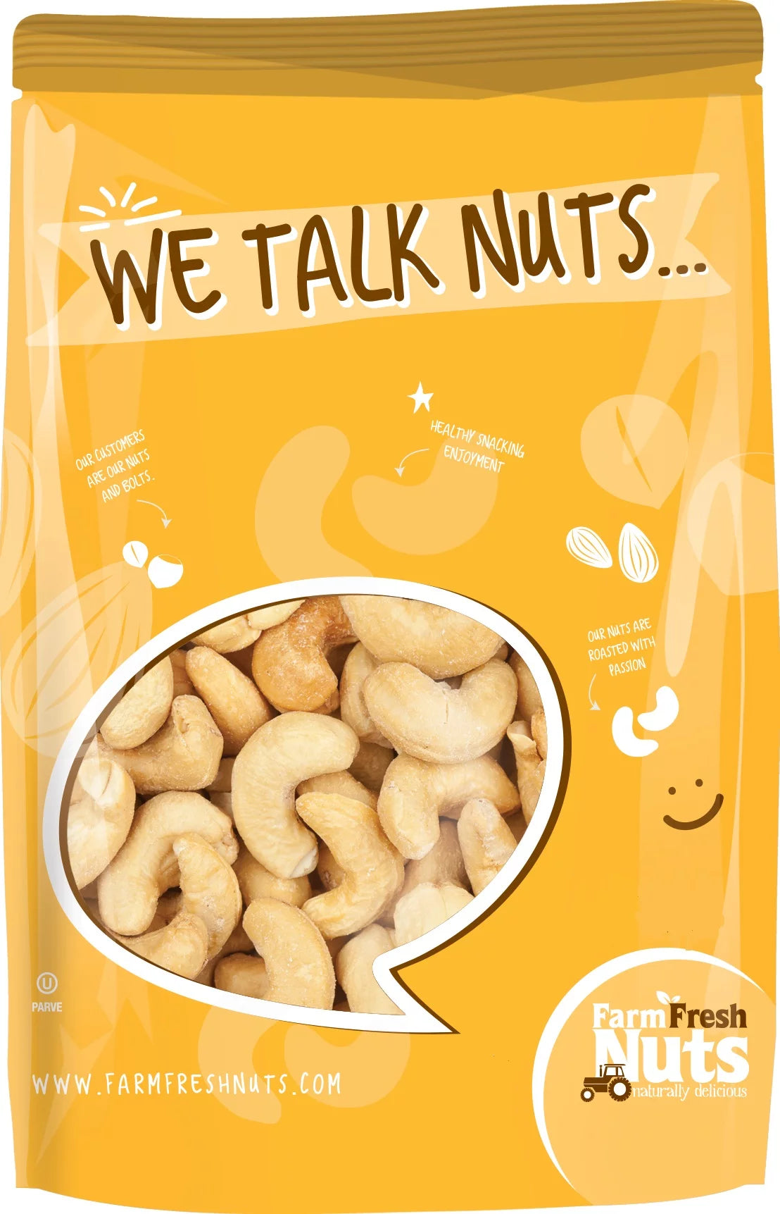 Raw Whole Cashews 10 LB K5222