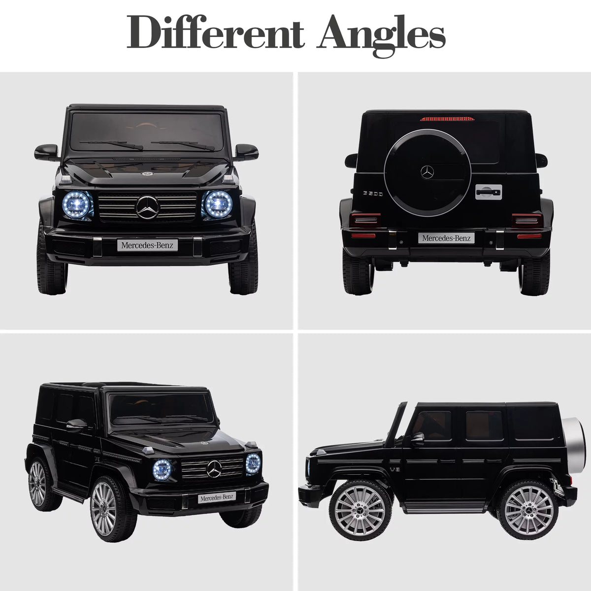 Black 24V Kids Ride on Electric Car G819