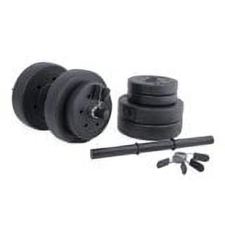40lb Adjustable Vinyl Dumbbell Set C3494