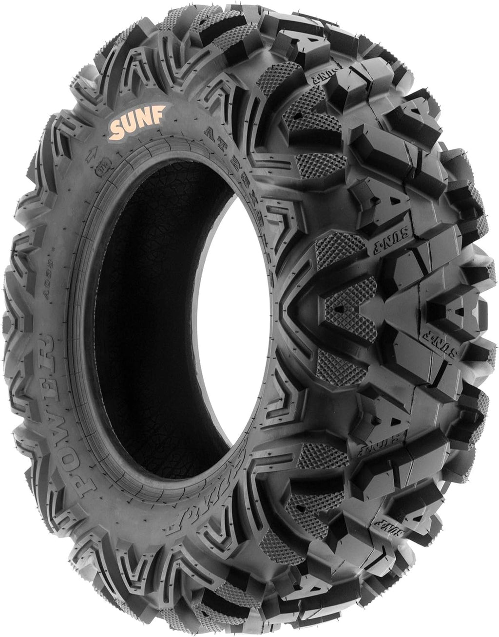 Set of 4 All-Terrain Tire Bundle 24x8-12 Front & 25x11-10 Rear 6 PR Tubeless K379829