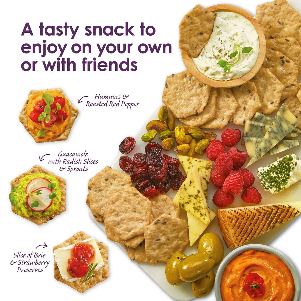 Multi-Seed Gluten-Free Original Crackers, 4 Ounce (Pack of 12) I5864