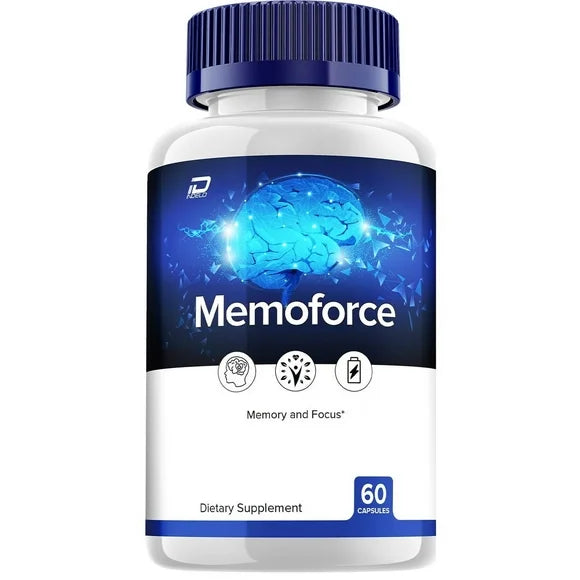 All-Natural Memory and Focus Support 60 Capsules V79992