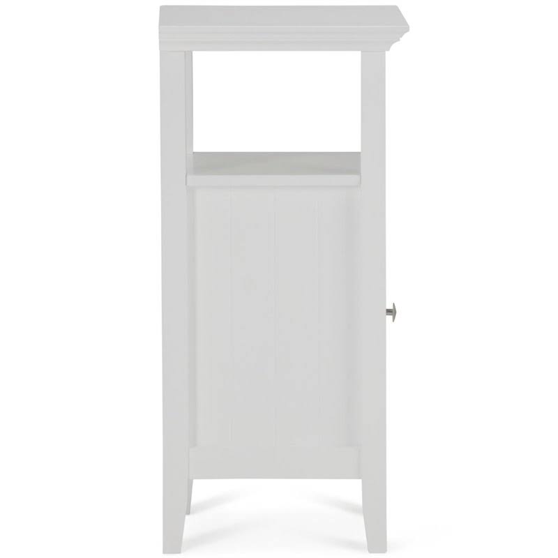 Pure White Floor Storage Bath Cabinet L749217