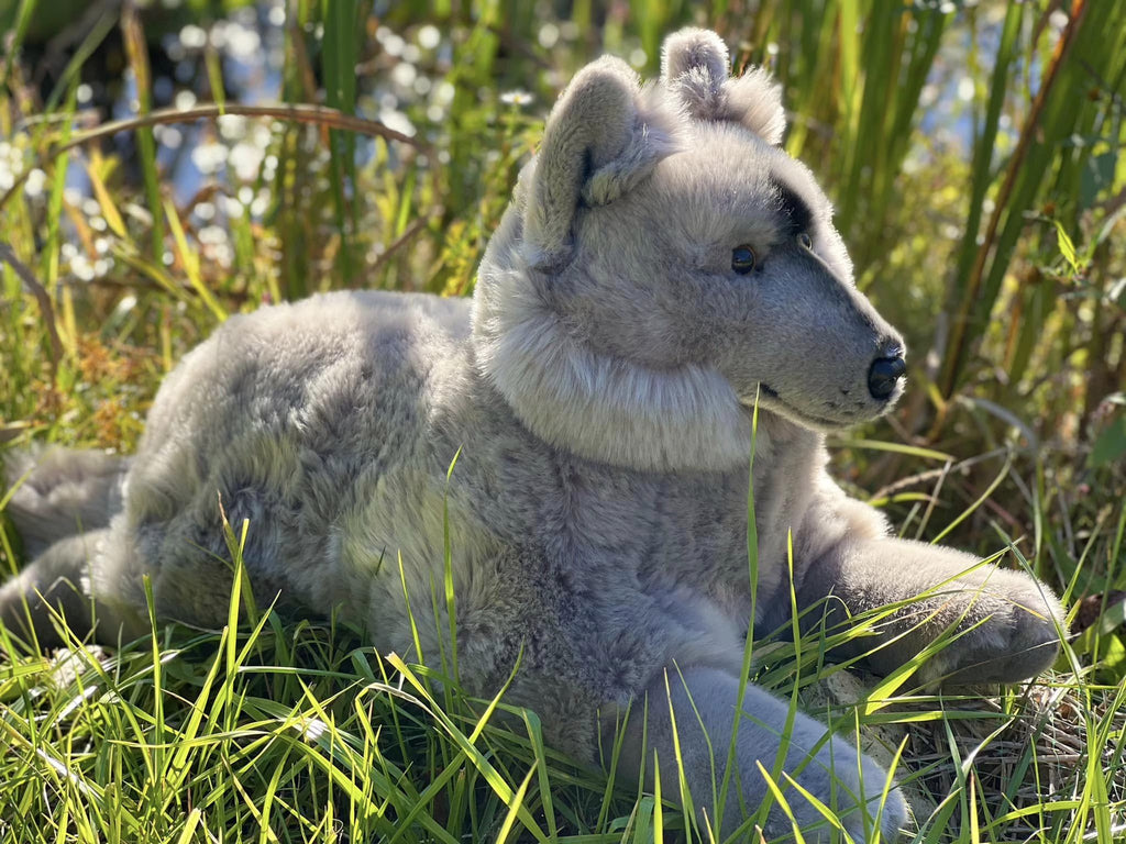 Grey Wolf Plush Stuffed Animal U42795
