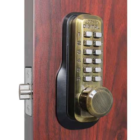 Mechanical Keyless Spring Latch Lock C1487