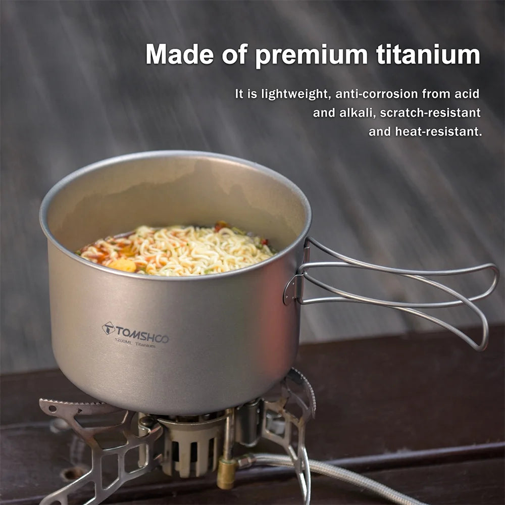 Titanium Pot and Plate Set with Frying Pan X36250