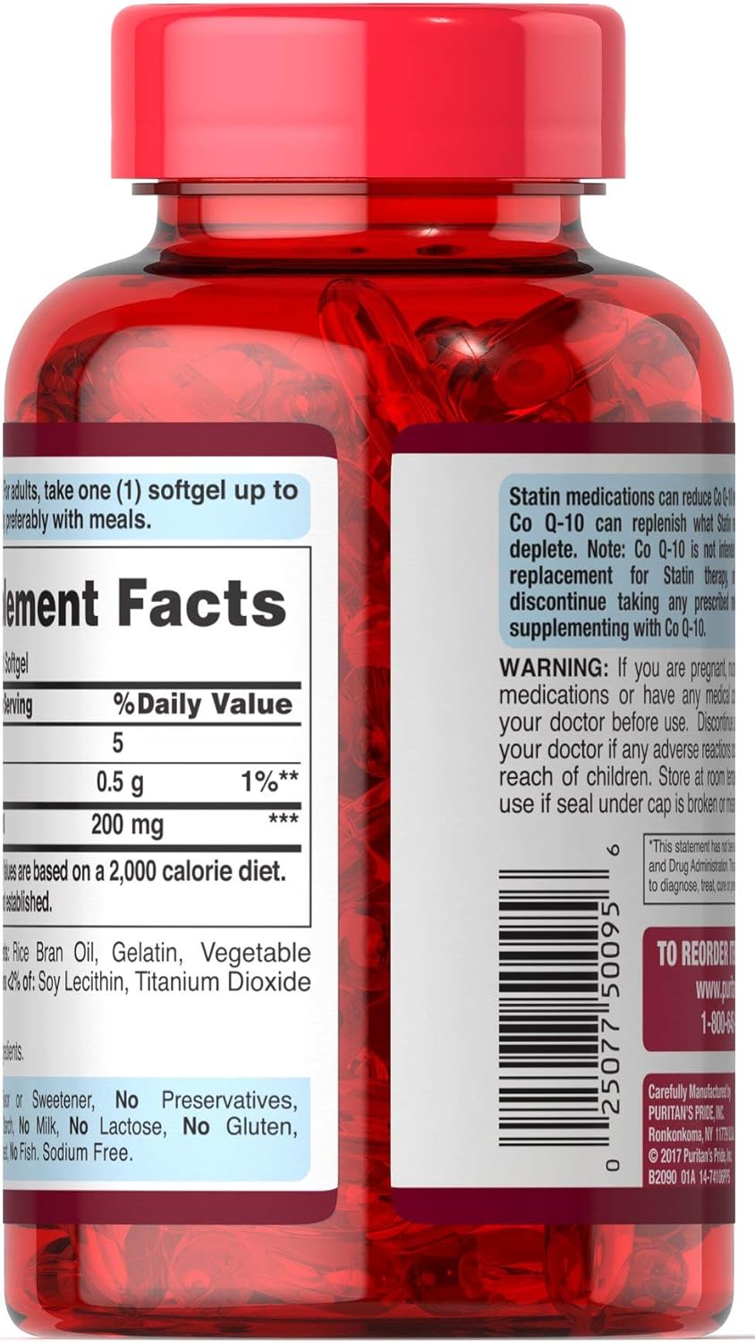 CoQ10 200 Mg, 240 Count D49385