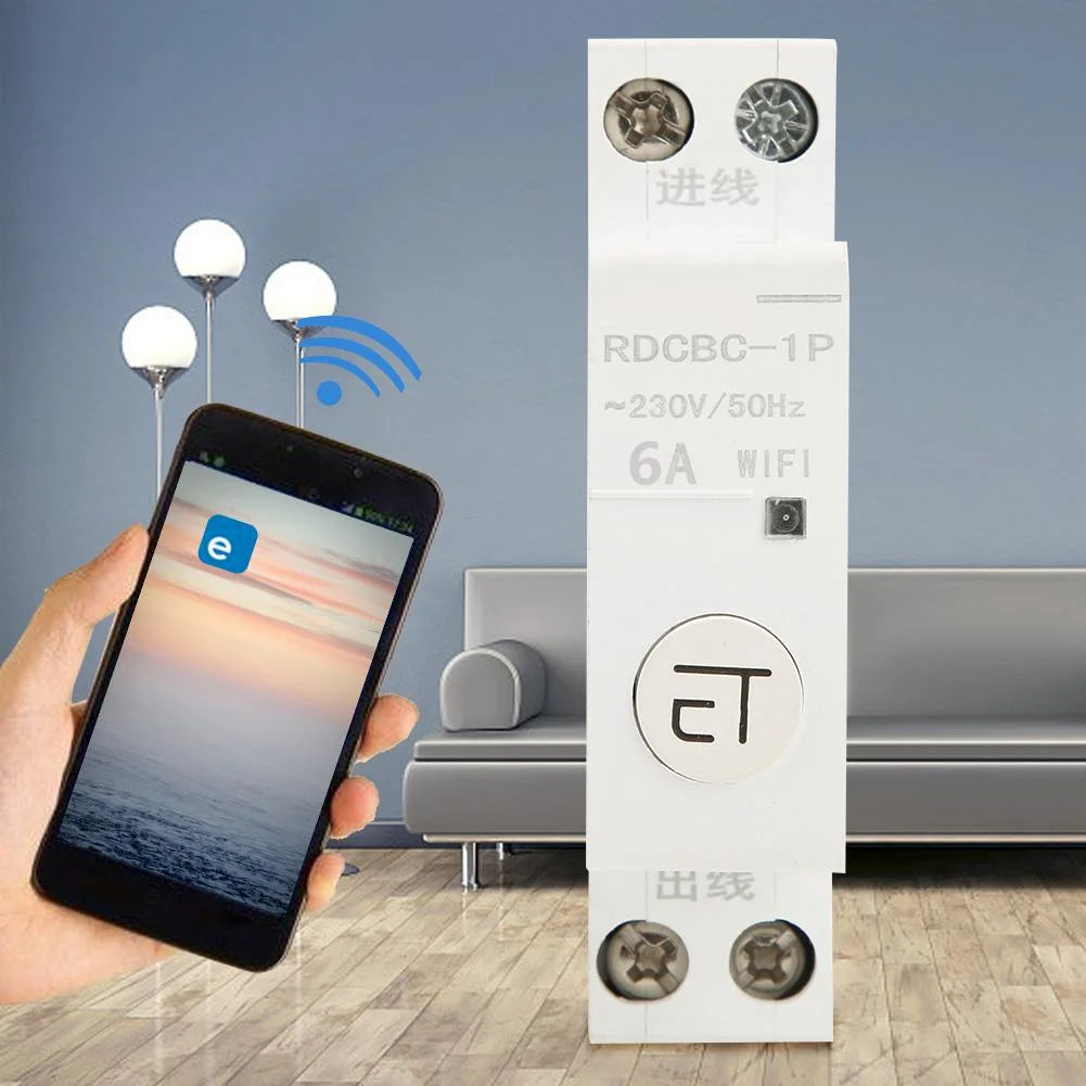 Remote Control WIFI Circuit Breaker 1P 6A U66816