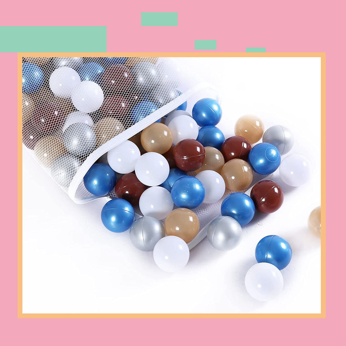 Plastic Ball, Pack of 100 U62137