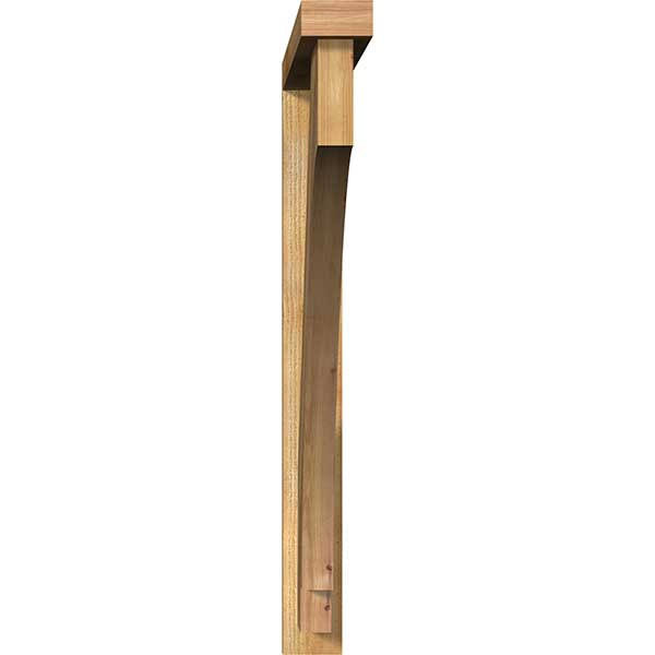 Imperial Block Rough Sawn Bracket with Offset Brace N7700