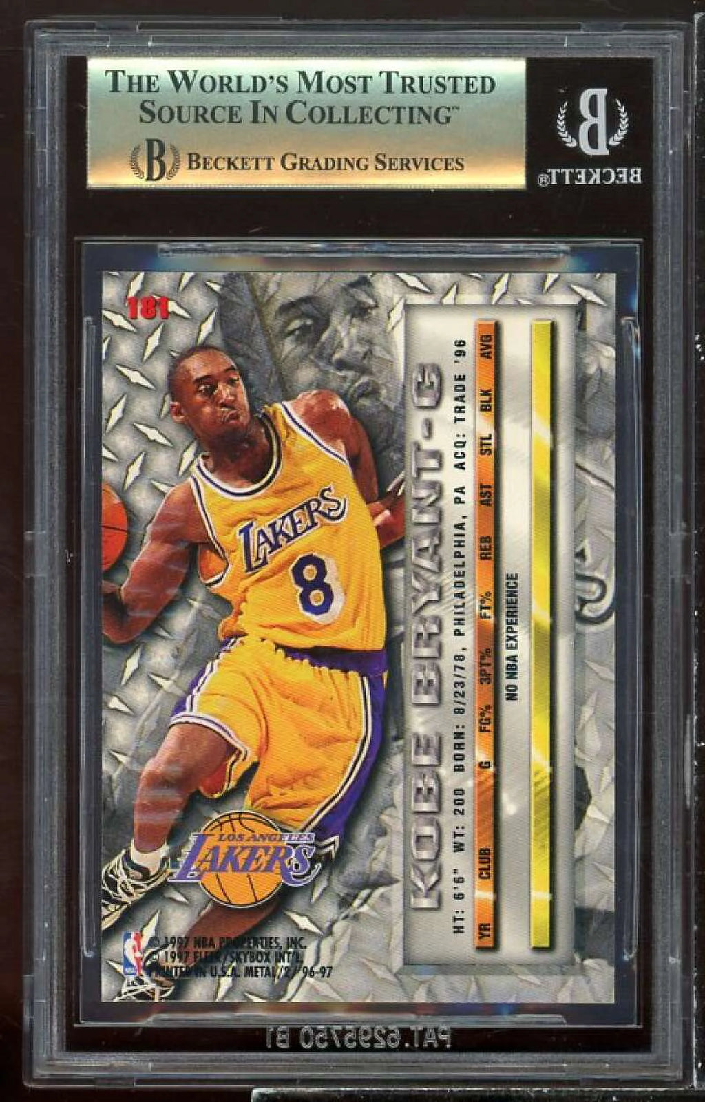 1996-97 Metal #181 Rookie Card T356