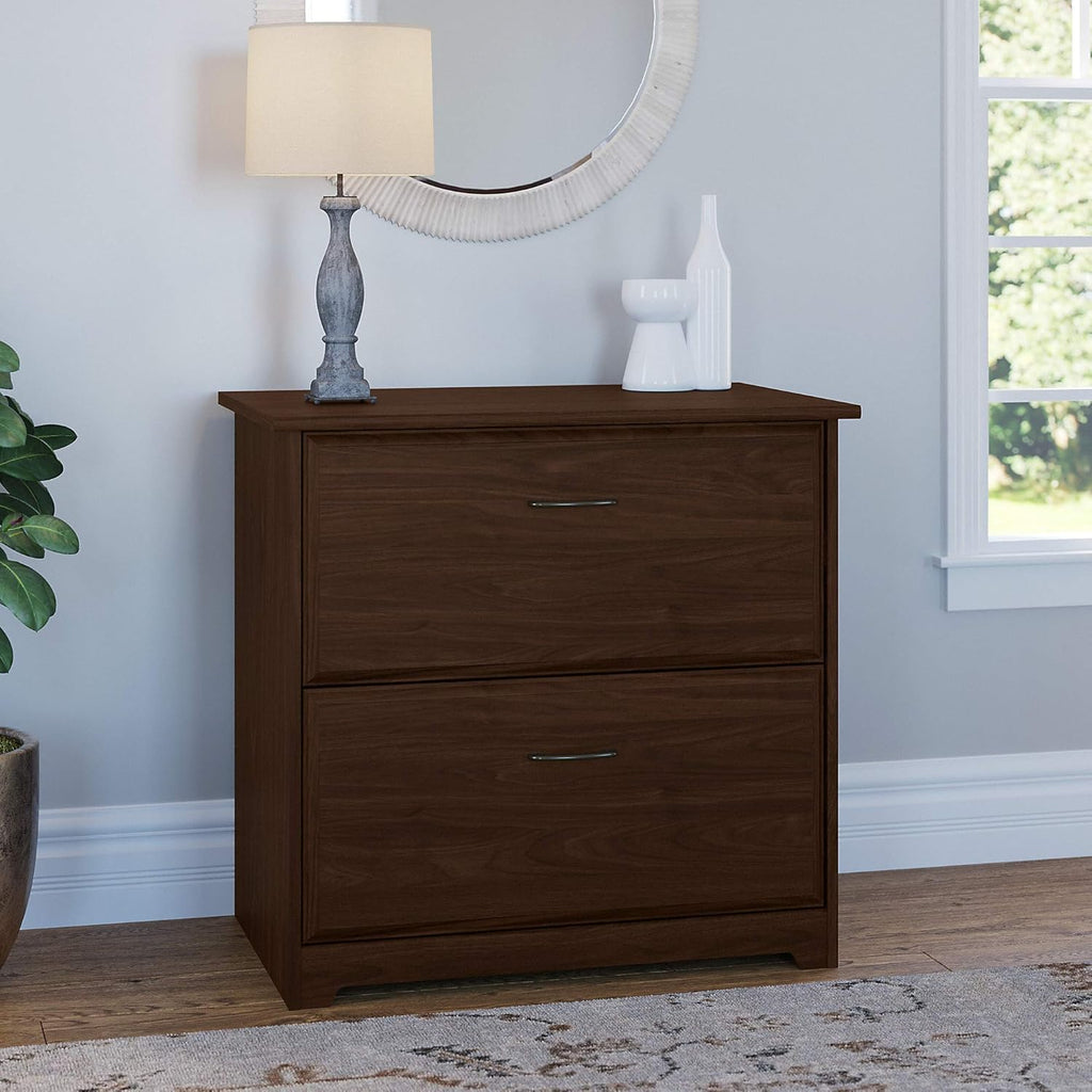 Modern Walnut Lateral File V1644
