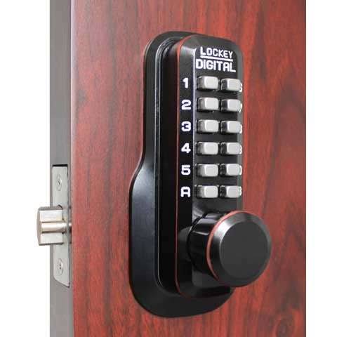 Mechanical Keyless Spring Latch Lock C1487