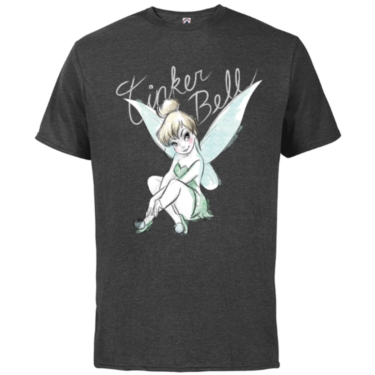 Charcoal Heather Cotton T-Shirt E5254