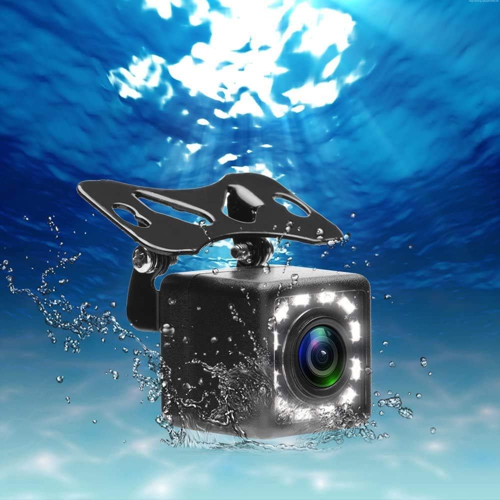 Waterproof 170° Wide Angle 12 LED Night Vision Backup Camera M4727