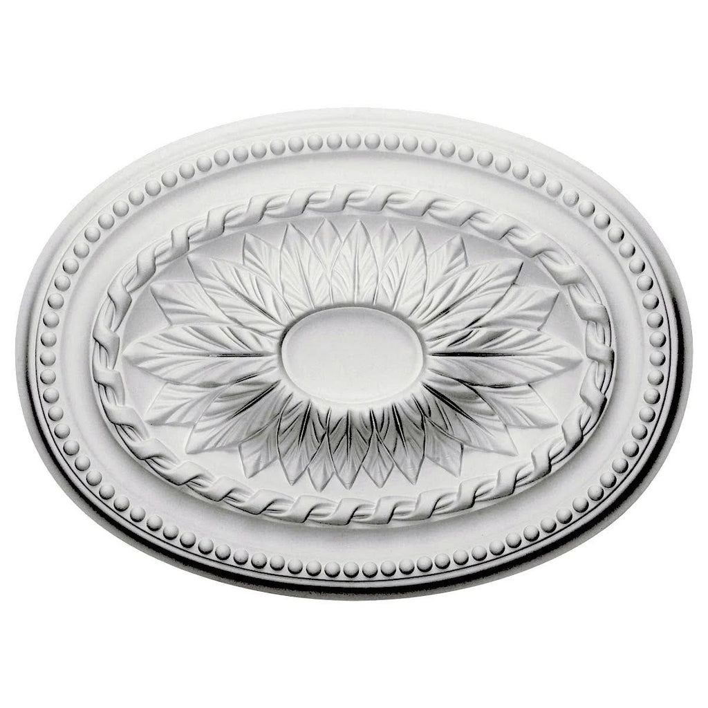 Hand-Painted Witch Hazel Crackle Ceiling Medallion F417