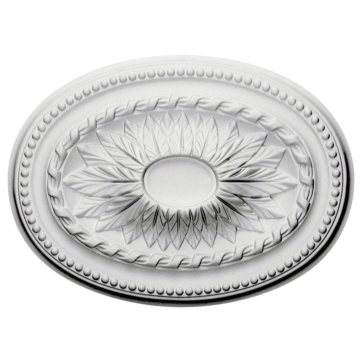 Hand-Painted Witch Hazel Crackle Ceiling Medallion F417