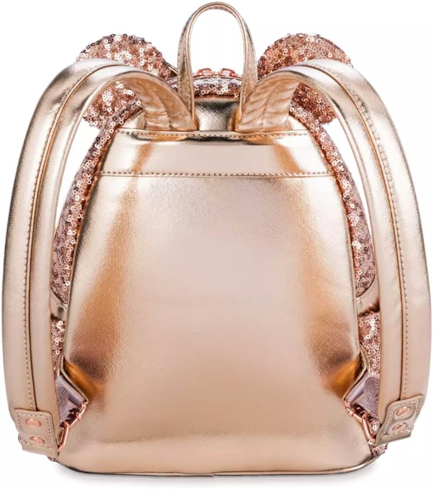 Rose Gold Sequin Mini Backpack R8205