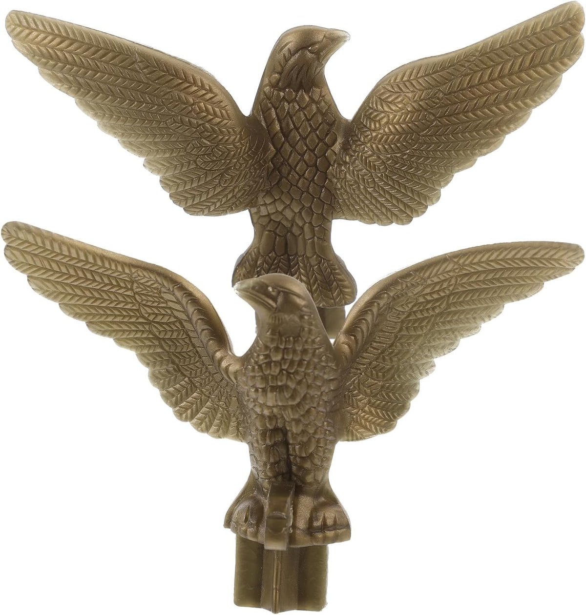 Golden Plastic Eagle Flag Pole Finial Ornament E85954