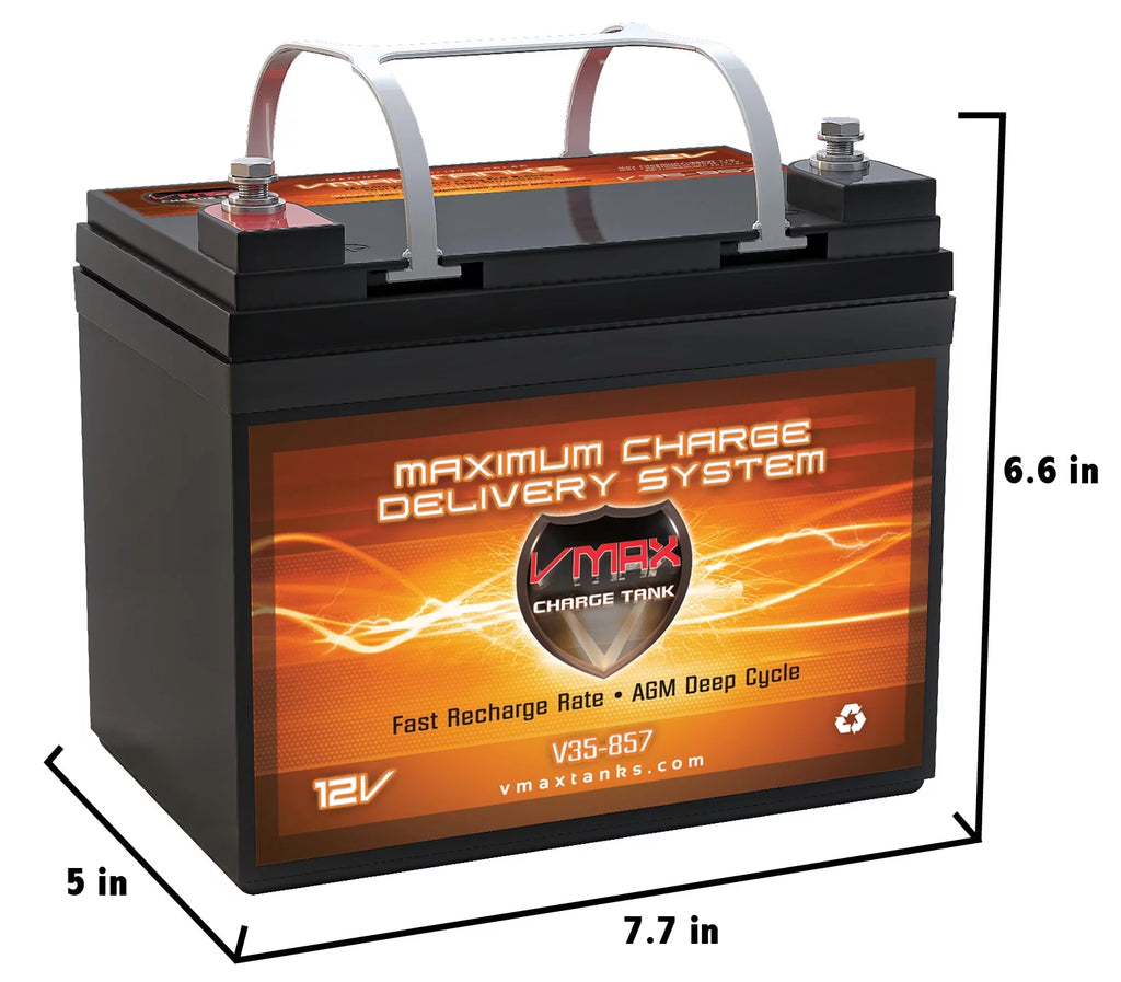 12V 35Ah AGM Deep Cycle Battery H210699