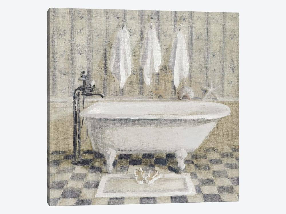 Victorian Bath IV White Tub Canvas Art K58245