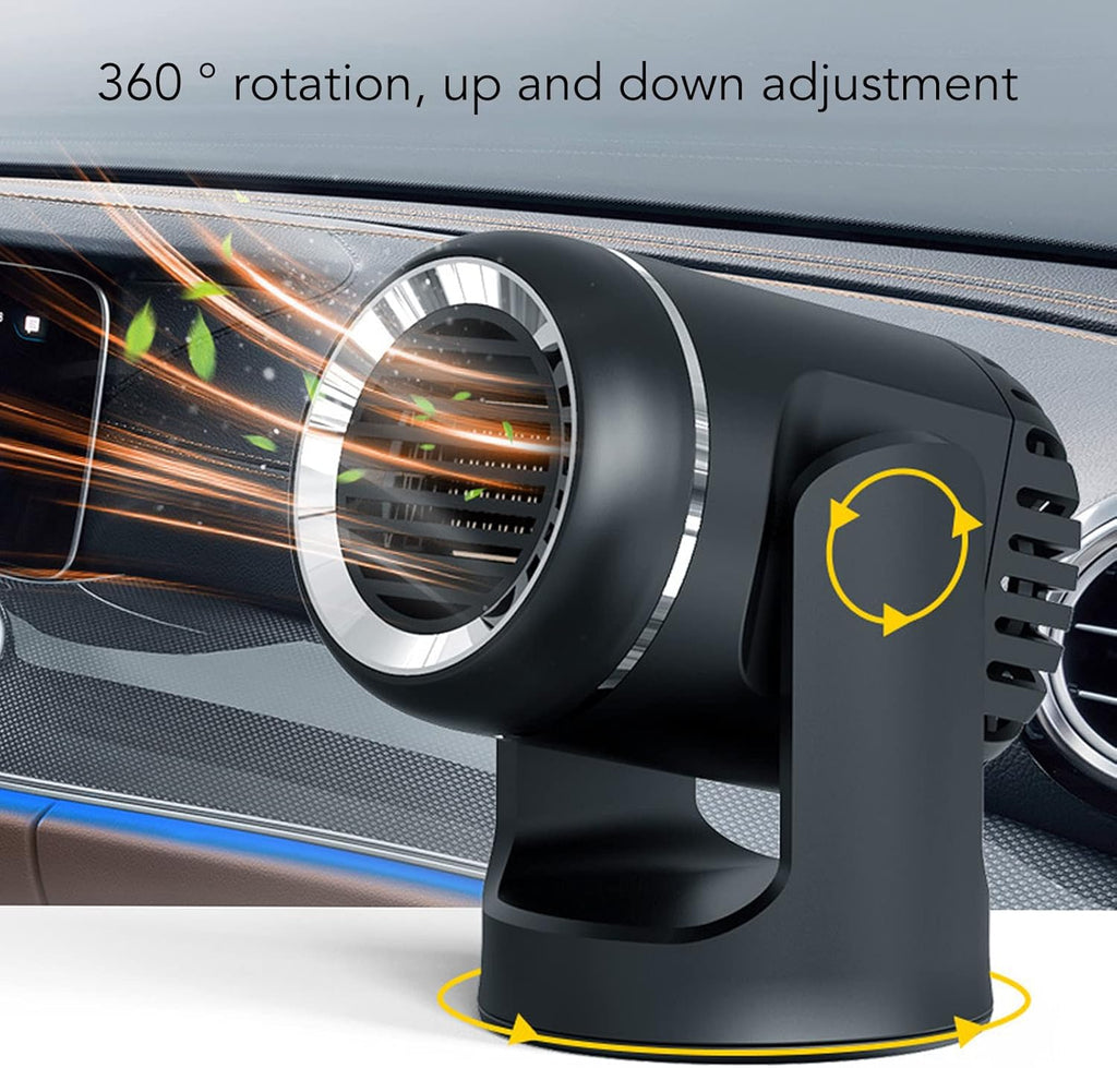 12V 200W Portable Car Windshield Defroster Demister L8834