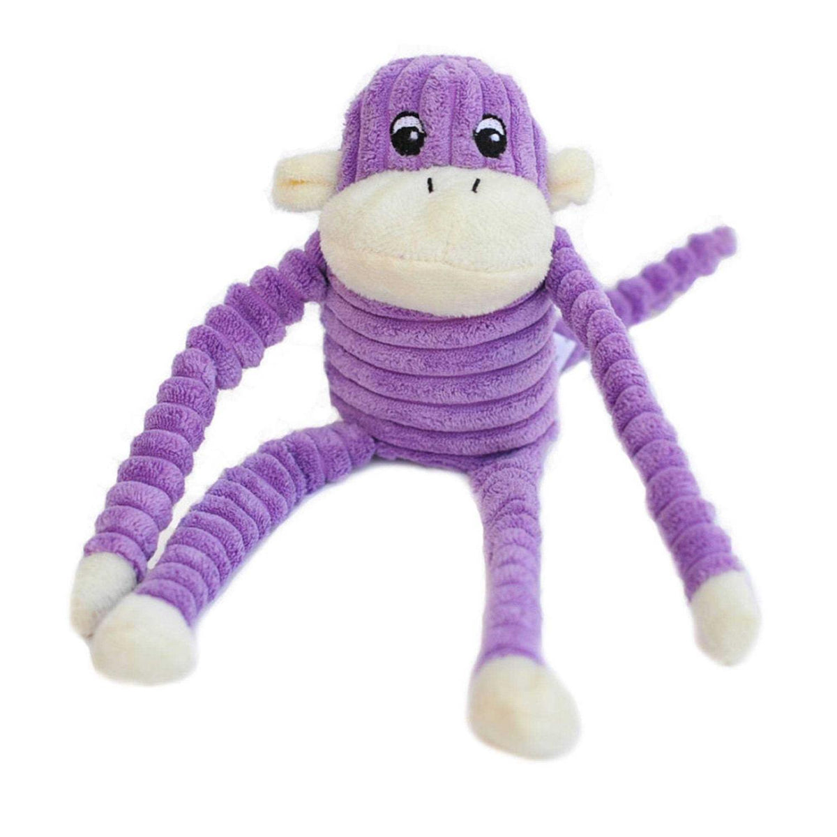 Crinkle Monkey Dog Toy E282958