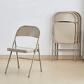 Light Gray 2-Pack Vinyl-Padded Folding Chair K88202