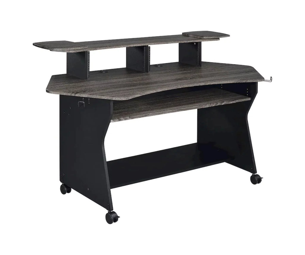 Music Recording Studio Desk Workstation with 2 x 4U Rack G189
