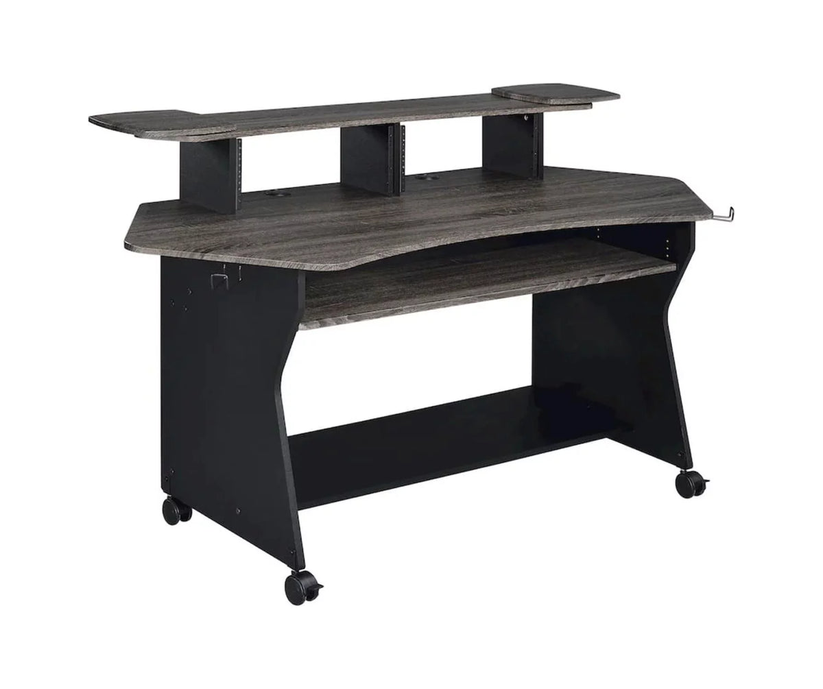 Music Recording Studio Desk Workstation with 2 x 4U Rack G189