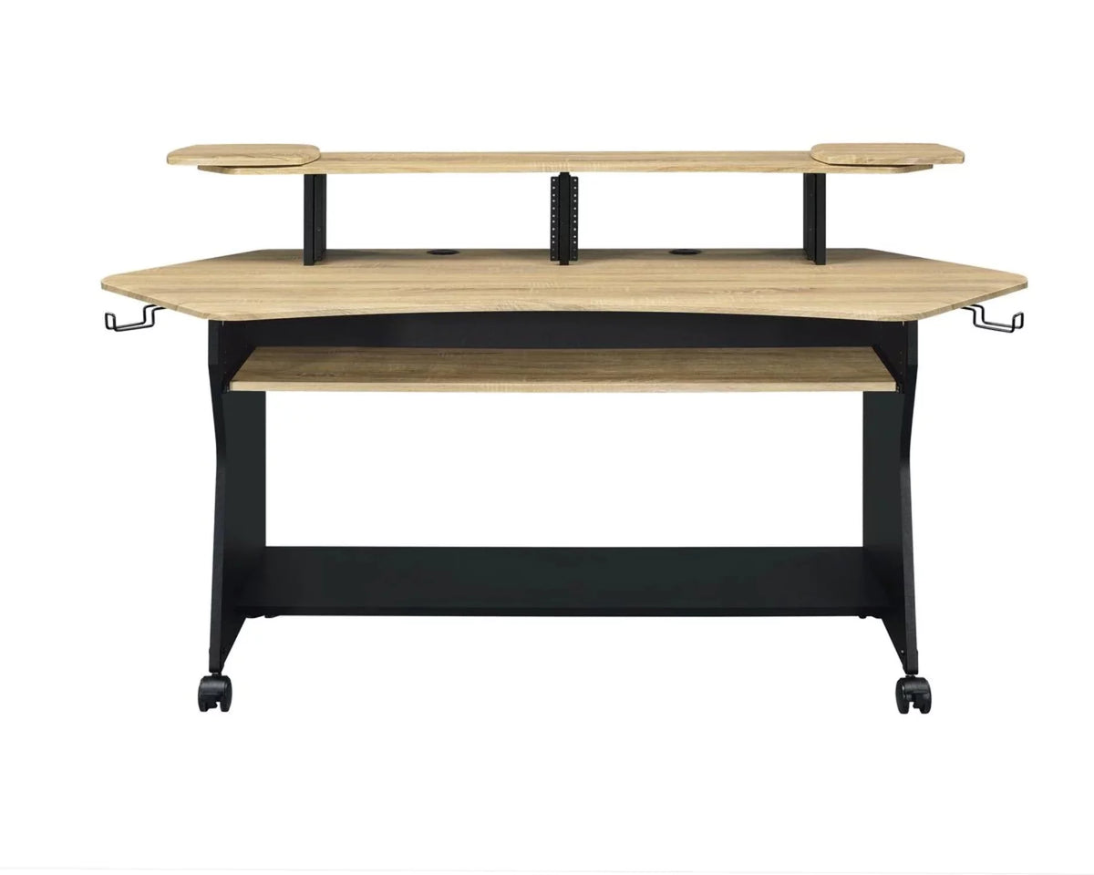 Music Recording Studio Desk Workstation with 2 x 4U Rack G189