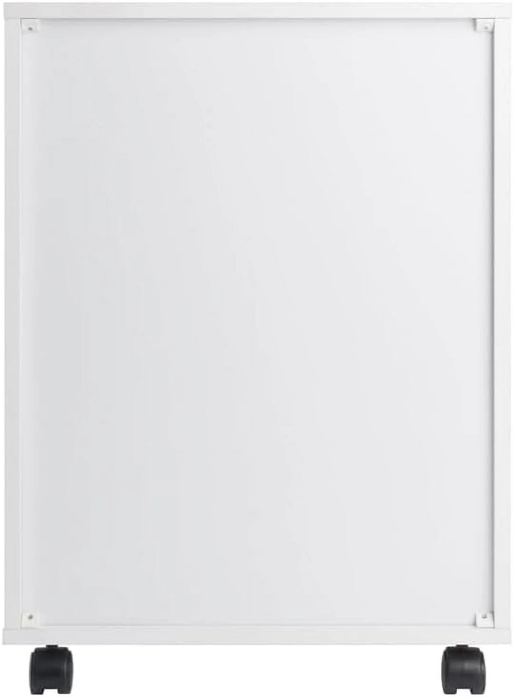 White 5 Drawer Wood File Cabinet F613370
