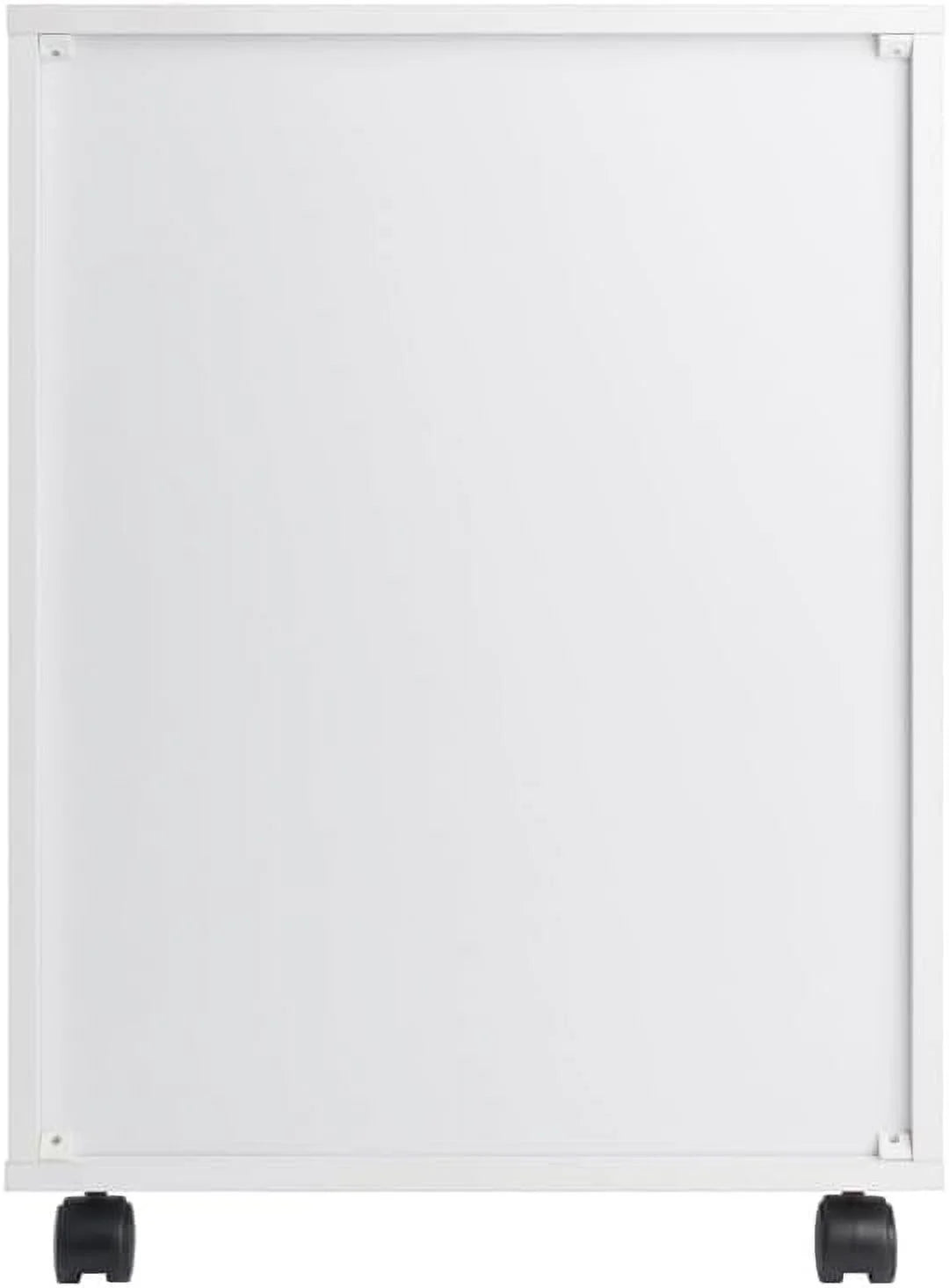 White 5 Drawer Wood File Cabinet F613370