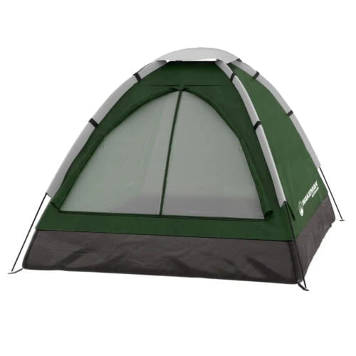 Green 2 Person Tent with Carry Bag J849