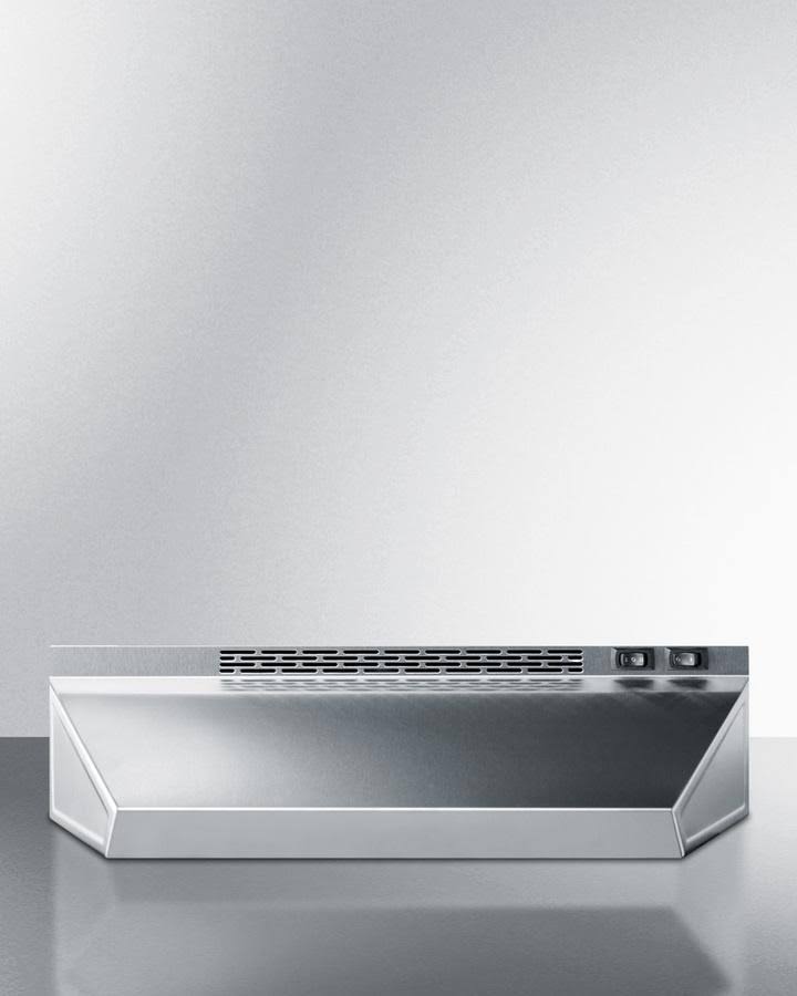 24 in. Under Cabinet Convertible Range Hood with Plug, Stainless Steel Y801