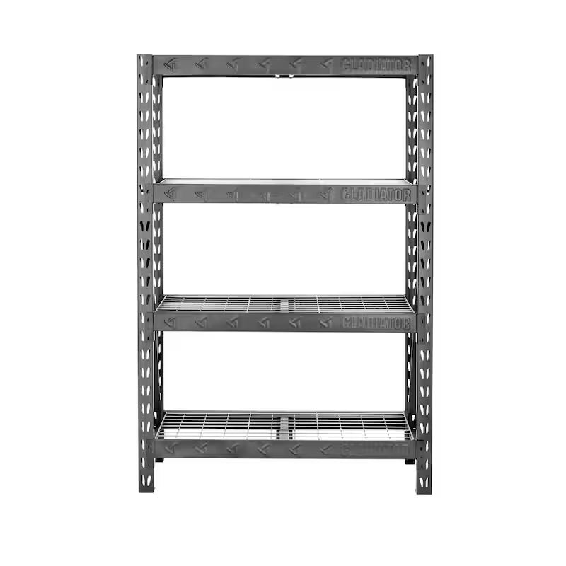 4-Tier Welded Steel Storage Shelving Unit D462