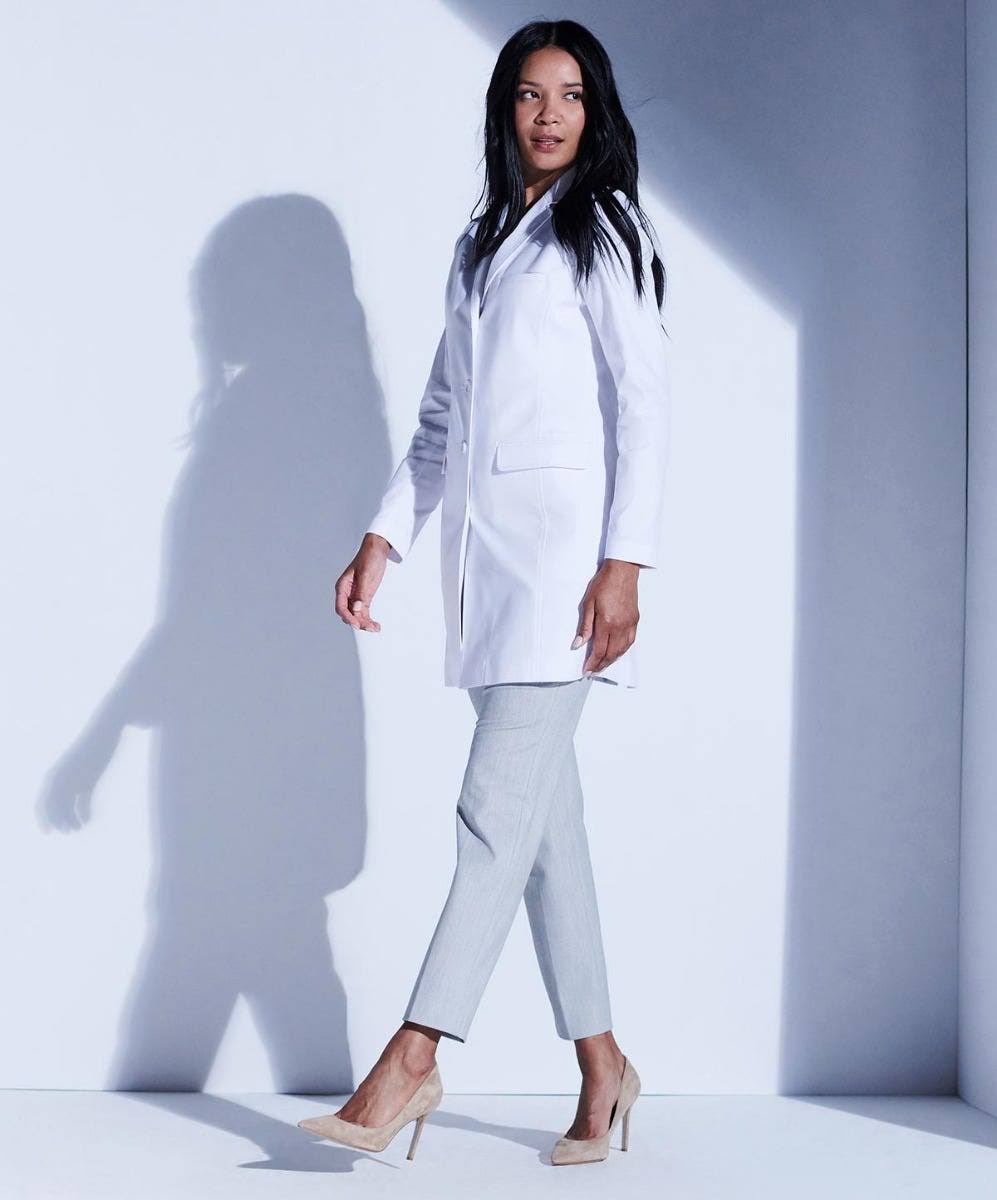 Slim Fit Lab Coat X392