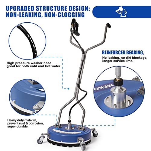 20'' 4500PSI Pressure Washer Surface Cleaner with Wheels G6175