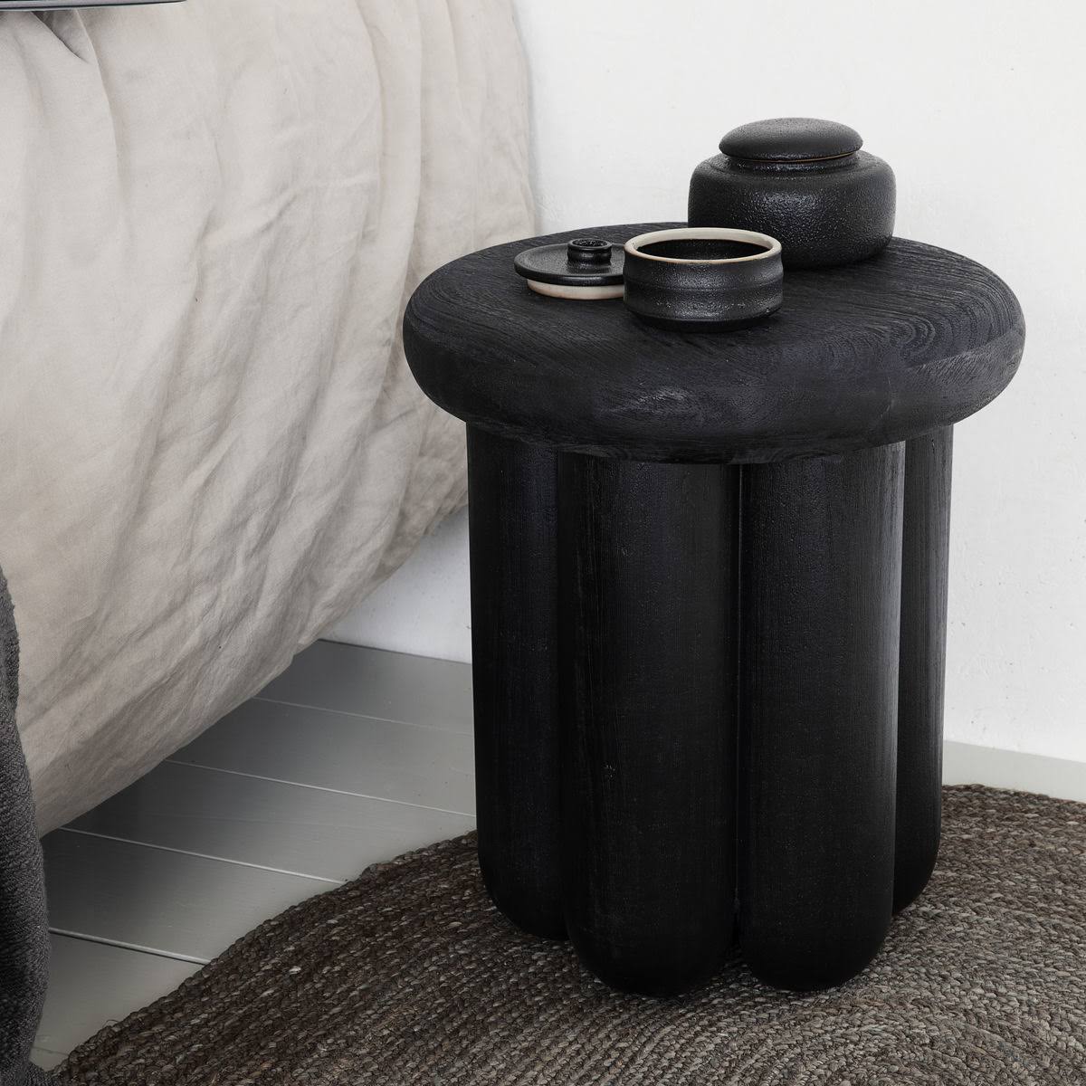 Black Side Table C6817