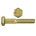 5/8-11 x 3 1/4 Hex Cap Screw Grade 5 Zinc Yellow Plated Steel, 25 pcs F244