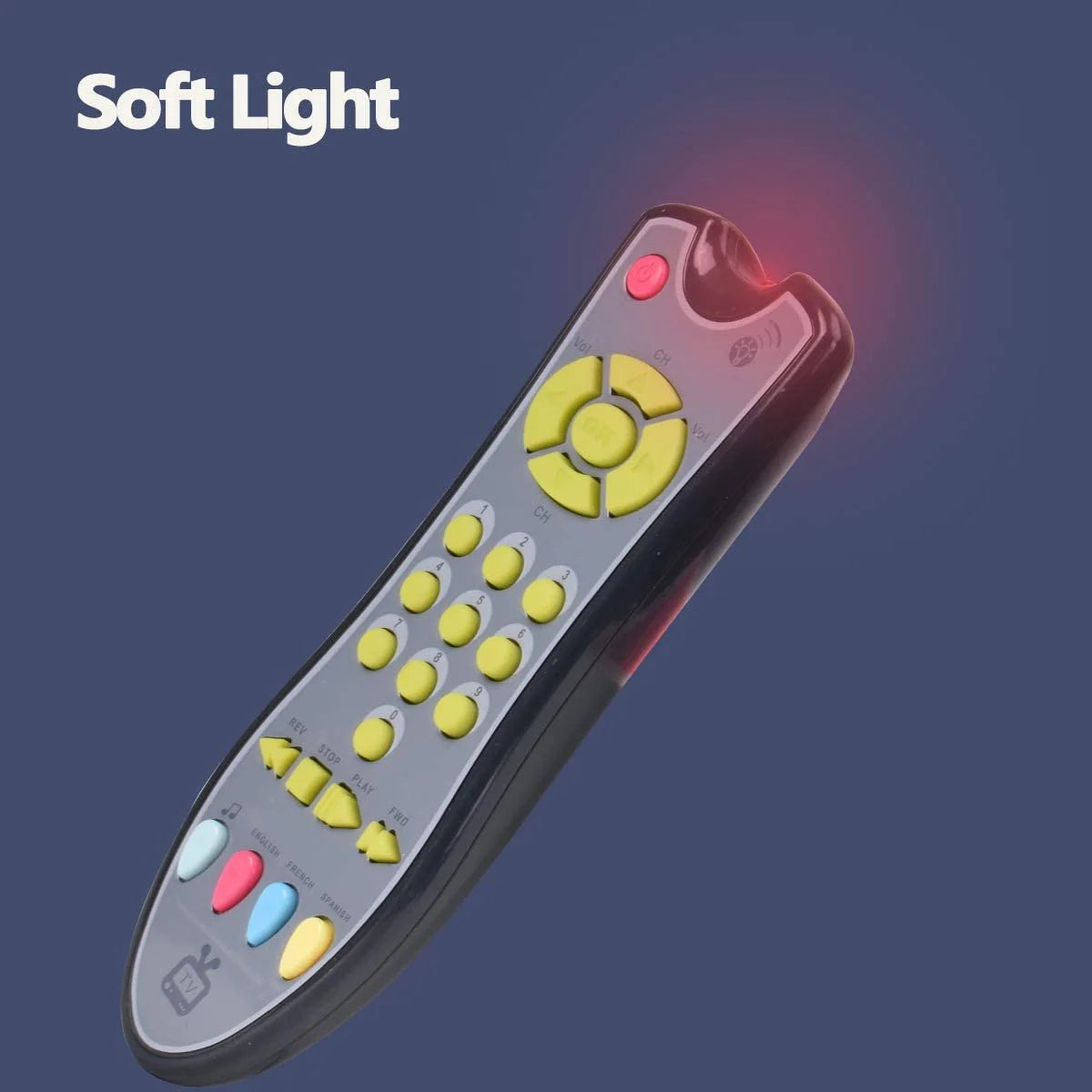 Baby Music Remote Control Toy with Lights U9040