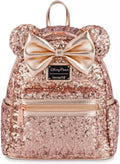 Rose Gold Sequin Mini Backpack R8205