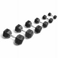 Rubber Dumbbell Set 5-50 lbs. W7159
