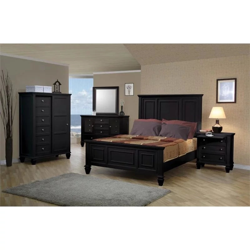 Bedroom Set with High Headboard M15139