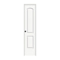 18 in. x 80 in. White Painted Right-Hand Molded Composite MDF Single Prehung Interior Door I108692